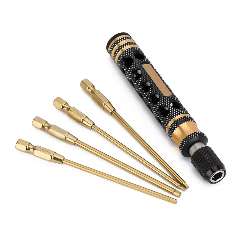 1.5 2.0 2.5 3.0Mm Hexagon Screwdriver Quick Change Allen Key Hex Screws Wrench Tool For Rc Car Crawler Scx10 Trx-4 1