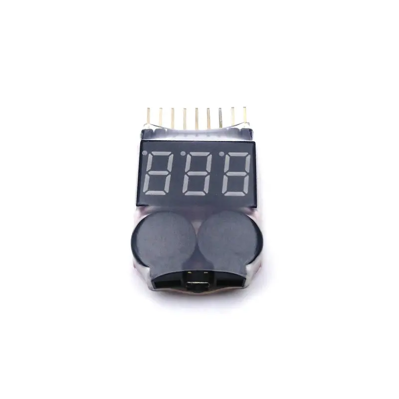 1-8S Low Voltage Buzzer Alarm Lipo Battery Voltage Indicator Tester For Rc Car Boat & Drone - 1Pc 2