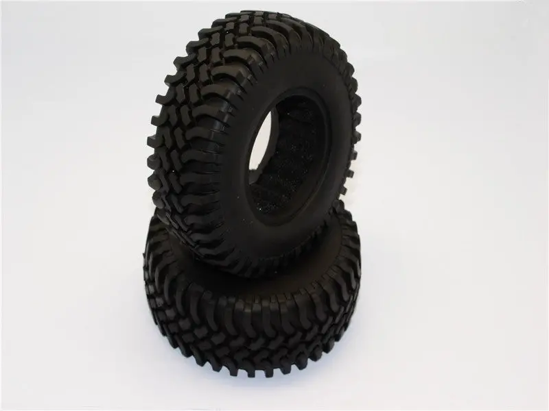 1.9'' Rubber Tires With Foam Inserts (Outer Diameter 100Mm, Tire Width 39Mm) - 1Pr Original Color 1
