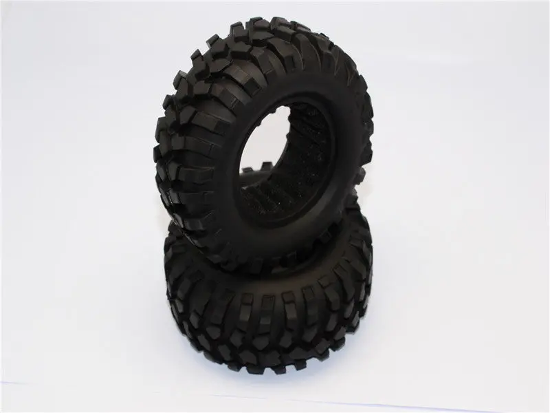 1.9'' Rubber Tires With Foam Inserts (Outer Diameter 108Mm, Tire Width 42Mm) - 1Pr Original Color 1