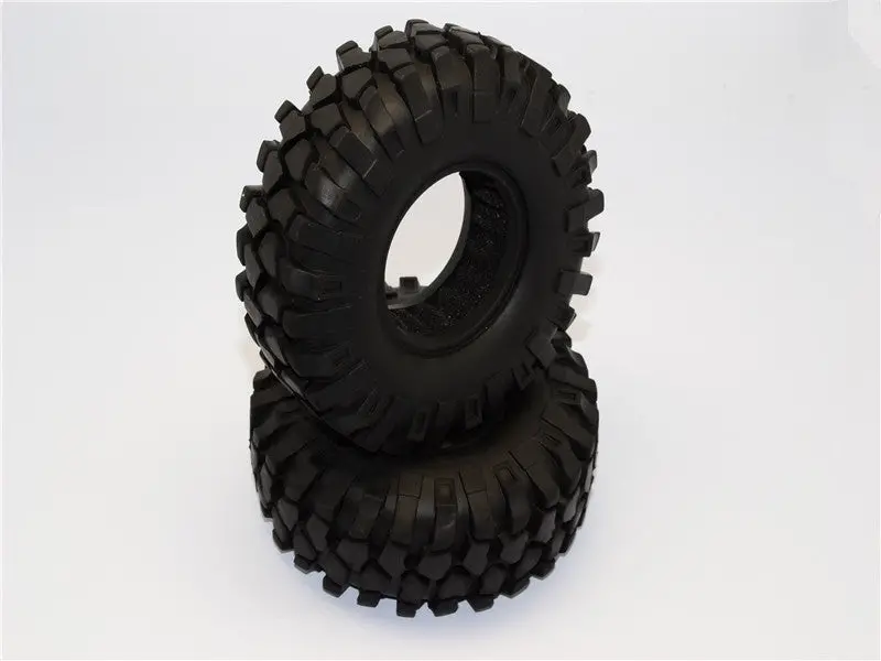 1.9'' Rubber Tires With Foam Inserts (Outer Diameter 96Mm, Tire Width 37Mm) - 1Pr Original Color 1