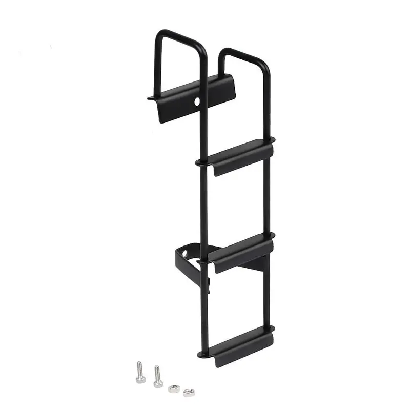 125*36Mm Metal Black Ladder Stairs For 1/14 Tamiya Tractor Truck Rc Car Parts - 1Pc Black 1