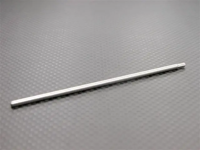 2.0Mm Steel Long Pin For Hex Screw Driver - 1Pc Silver 1