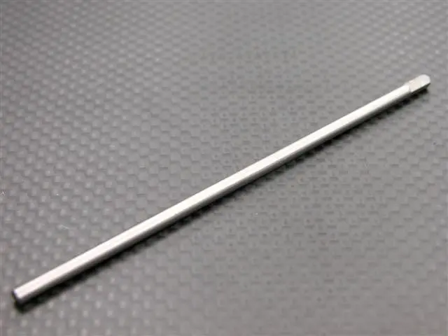 2.5Mm Steel Long Pin For Hex Screw Driver - 1Pc Silver 1