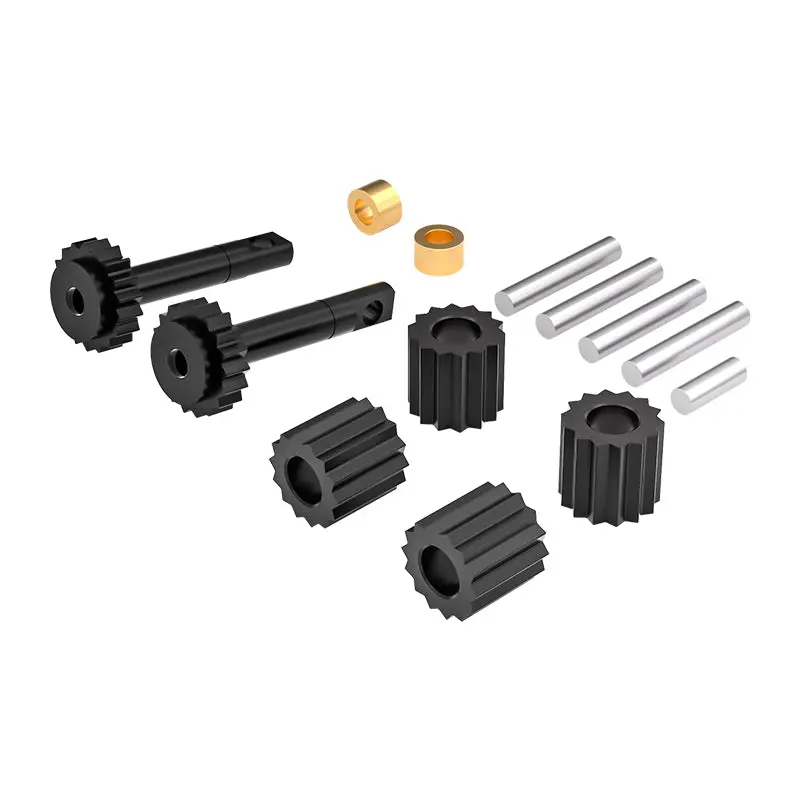 20Cr Carbon Steel Front Or Rear Differential Gear Set For Traxxas 1:16 Mini Maxx 4Wd 107154-1 / Mini Xrt Vxl-3S 108076-1 Monster Truck Upgrades 1
