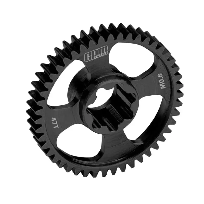 20Cr Carbon Steel Spur Gear 0.8 Module 47 Tooth For Traxxas 1/16 Mini Maxx 4Wd Rtr Brushless Monster Truck 107154-1 Upgrades 1