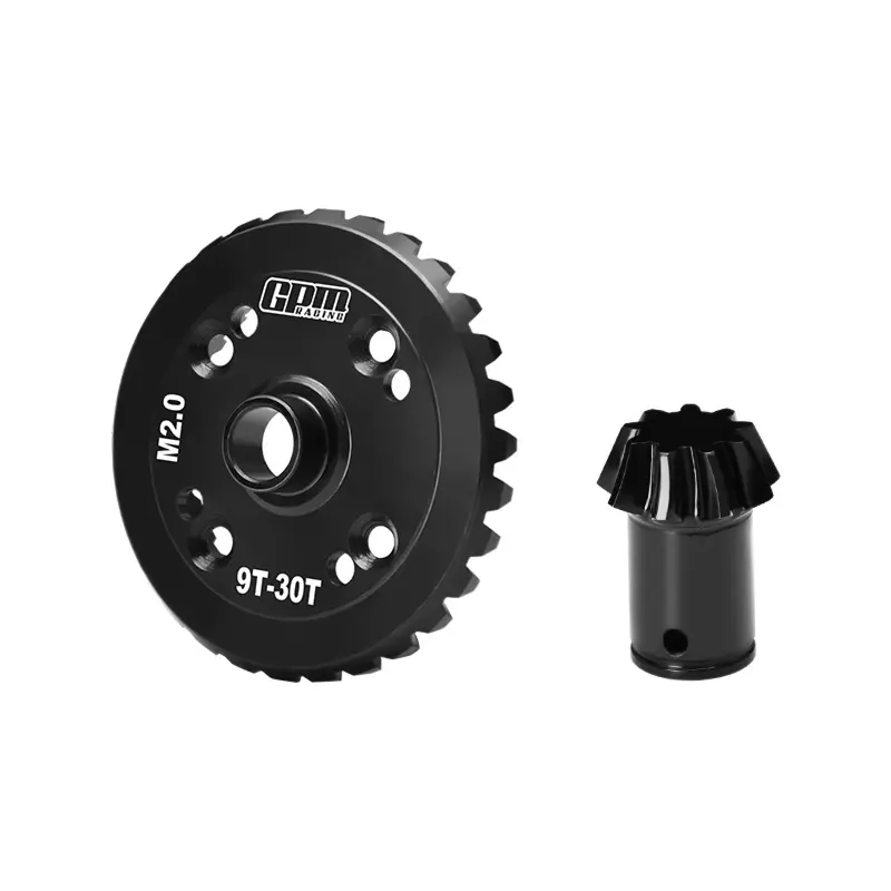 20Crintih Steel Front Or Rear Main Diff Gear Set 30/9T Spiral Mod2.0 For Arrma 1:5 Kraton 8S Exb / Outcast 8S Exb - Blue 1