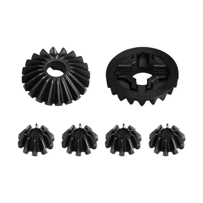 20Crmo Steel Diff Gear Set For 29Mm Diff Case For Arrma 1:8 Kraton 6S Exb V2 V6 / Notorious V6 / Outcast 6S / 1:7 Mojave Exb / Big Rock / Talion Upgrade Parts - Black 1