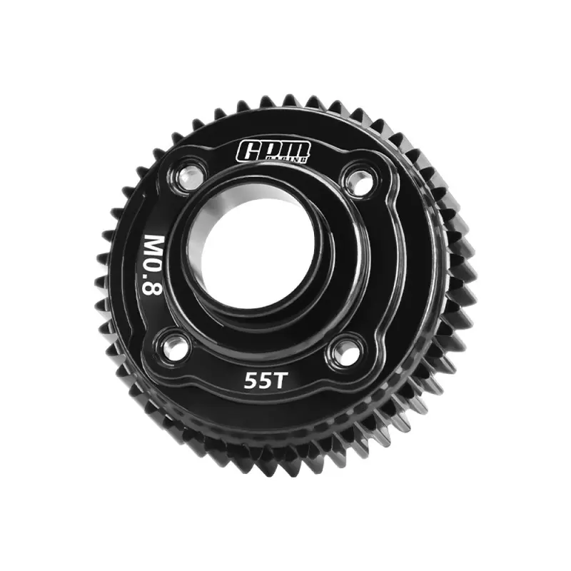 40Cr Carbon Steel 55T Center Differential Spur Gear (0.8 Modulus, 32P) For Traxxas 1/7 Unlimited Desert Racer Udr Upgrades 1
