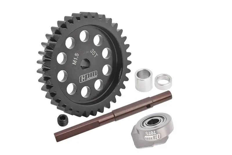 40Cr Carbon Steel M1.5 Spur Gear 35T For 1:5 Traxxas X Maxx 6S / X Maxx 8S / Xrt 8S Monster Truck 1