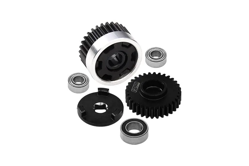 40Cr Steel Idle And Cush Drive Gear Set For Losi 1/18 Mini Lmt 4X4 Brushed Monster Truck Rtr-Los01026 Upgrade Parts 1