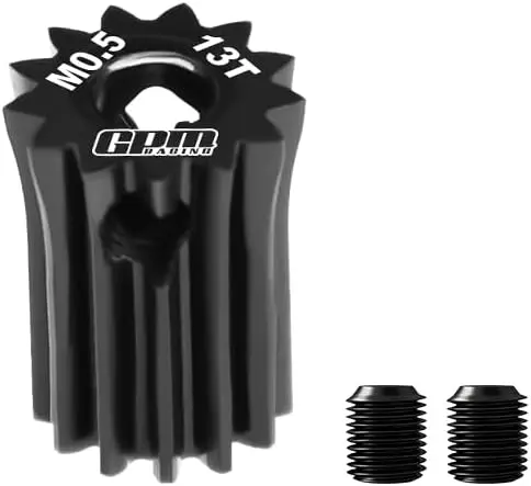 40Cr Steel Motor Gear 13T (Module:0.5Mm, Motor Tooth Diameter:3.175Mm) 1