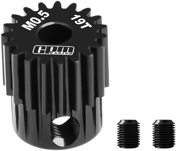 40Cr Steel Motor Gear 19T (Module:0.5Mm, Motor Tooth Diameter:2.2Mm) 1