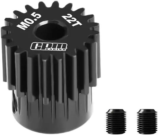 40Cr Steel Motor Gear 22T (Module:0.5Mm, Motor Tooth Diameter:2.2Mm) 1