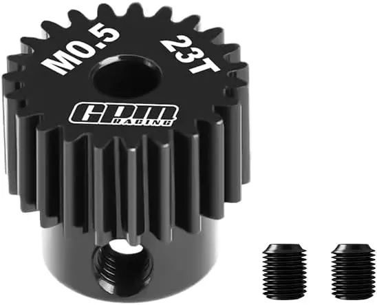 40Cr Steel Motor Gear 23T (Module:0.5Mm, Motor Tooth Diameter:3.175Mm) 1