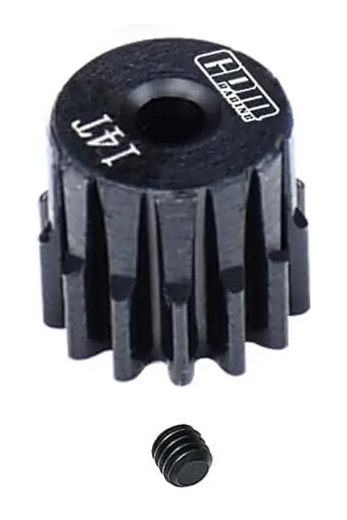 40Cr Steel Pinion Gear 14T 0.5M 2Mm Shaft For Losi 1:24 Micro-B 2Wd Buggy Rtr-Los00007 / 1:28 Micro-T 2S 2Wd Rtr Stadium Truck-Los-1392 Upgrades 1