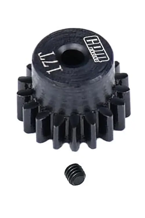 40Cr Steel Pinion Gear 17T 0.5M 2Mm Shaft For Losi 1:24 Micro-B 2Wd Buggy Rtr-Los00007 / 1:28 Micro-T 2S 2Wd Rtr Stadium Truck-Los-1392 Upgrades 1