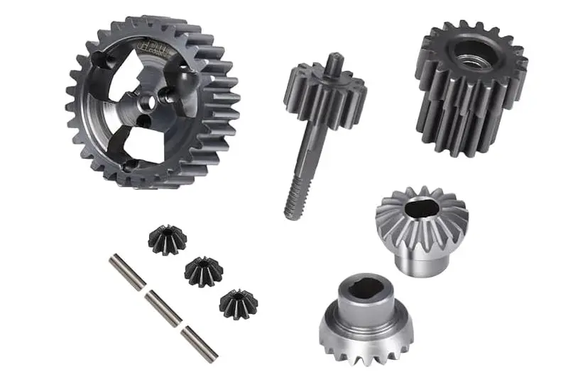 40Cr Steel Transmission Gear Set For Losi 1:24 Micro-B 2Wd Buggy Rtr-Los00007 / 1:28 Micro-T 2S 2Wd Rtr Stadium Truck-Los-1392 Upgrades 1