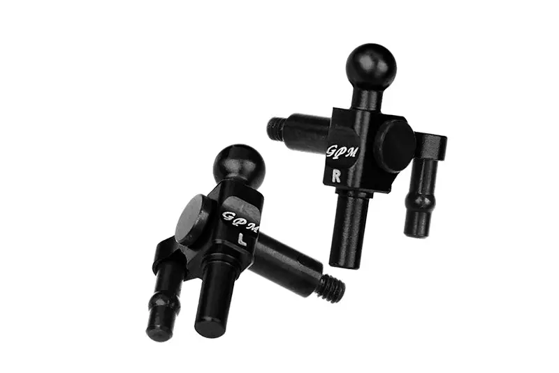 4140 Carbon Steel & 7075 Alloy Front Knuckle Arms For Kyosho Rc Cars Mini-Z Racer Mr-04 Upgrade Parts - Black 1