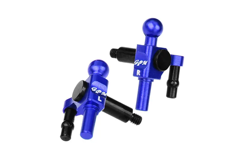 4140 Carbon Steel & 7075 Alloy Front Knuckle Arms For Kyosho Rc Cars Mini-Z Racer Mr-04 Upgrade Parts - Blue 1