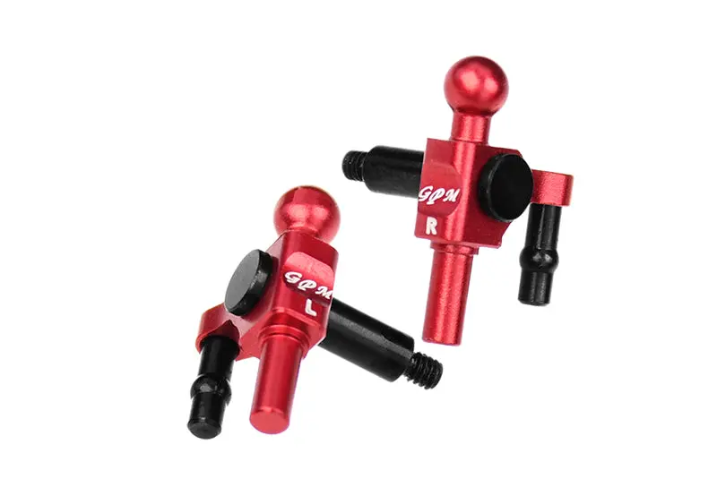 4140 Carbon Steel & 7075 Alloy Front Knuckle Arms For Kyosho Rc Cars Mini-Z Racer Mr-04 Upgrade Parts - Red 1
