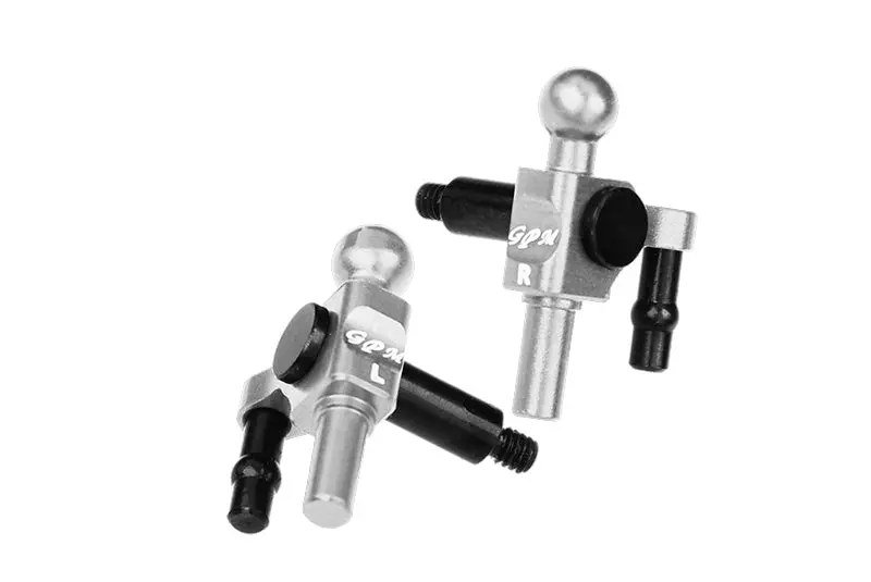 4140 Carbon Steel & 7075 Alloy Front Knuckle Arms For Kyosho Rc Cars Mini-Z Racer Mr-04 Upgrade Parts - Silver 1