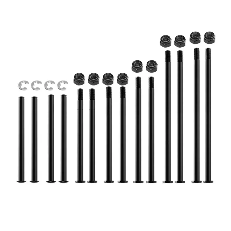4140 Carbon Steel Completed Front And Rear Suspension Pins For Traxxas 1/7 X-Series Funco Pro Scale 2Wd Sand Car 8S-109076-4 Upgrades 1