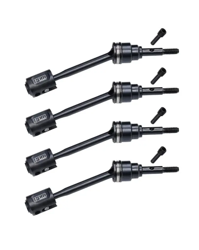 4140 Carbon Steel Front And Rear Cvd Driveshafts With Drive Cups For Traxxas 1/16 Mini Maxx 4Wd Rtr Brushless Monster Truck 107154-1 Upgrades 1