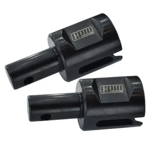 4140 Carbon Steel Front Or Center Or Rear Diff Outdrive For Arrma 1:5 Kraton 8S Blx / Outcast 8S Blx / Kraton Exb Roller - 2Pc Set Black 1