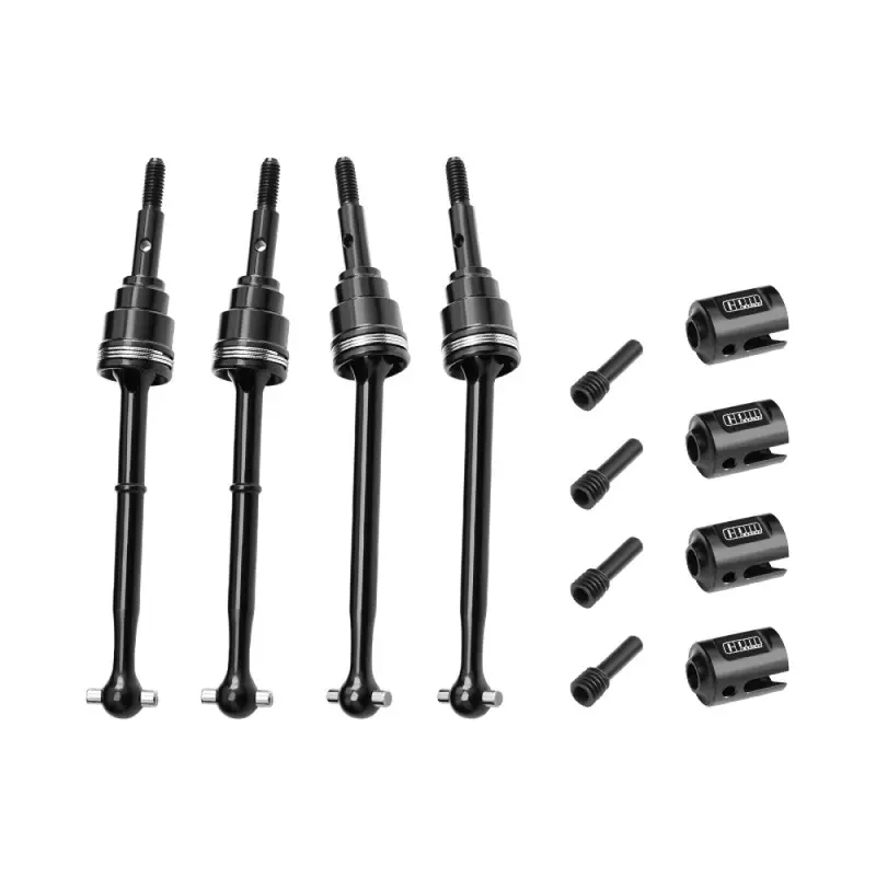 4140 Carbon Steel Front & Rear Driveshafts And Drive Cups For Traxxas 1/16 Mini Xrt 3S-108076-1 Monster Truck Upgrades 1