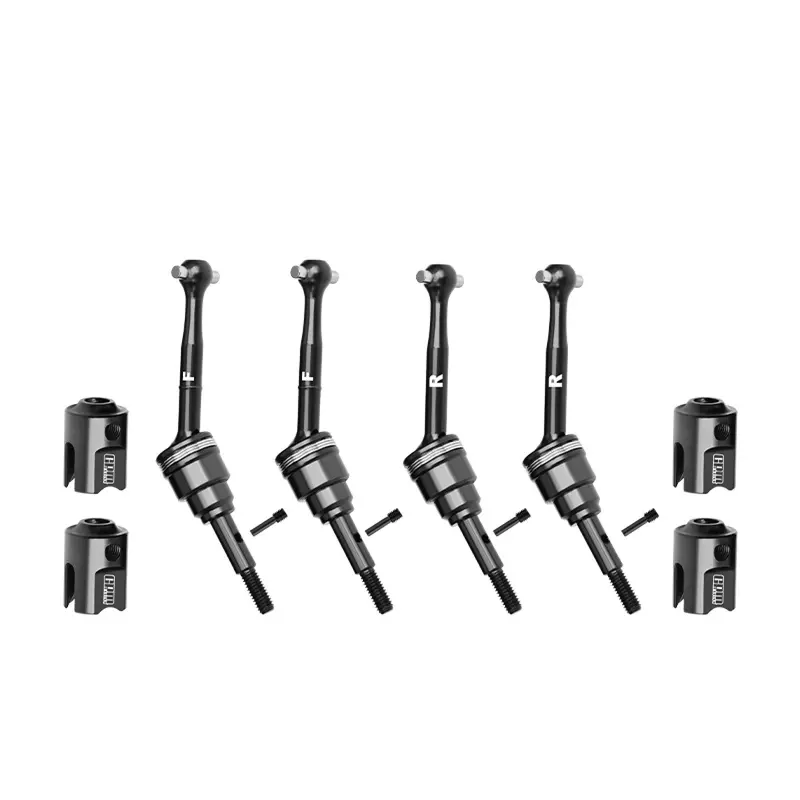4140 Carbon Steel Front & Rear Driveshafts And Drive Cups For Traxxas Mini Slash 4X4 / Mini Rally Vxl Ford Rs200 Upgrades 1