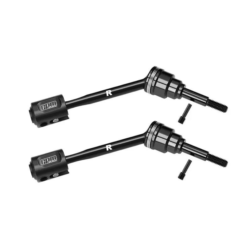 4140 Carbon Steel Rear Driveshafts And Drive Cups (50Mm) For Traxxas 1/16 Mini Maxx 4Wd Rtr Brushless Monster Truck 107154-1 Upgrades 1