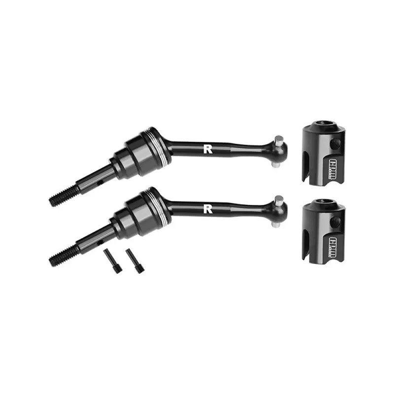4140 Carbon Steel Rear Driveshafts And Drive Cups For Traxxas 1/16 Mini Slash 4X4 Short Course Truck-108164-1 Upgrades 1