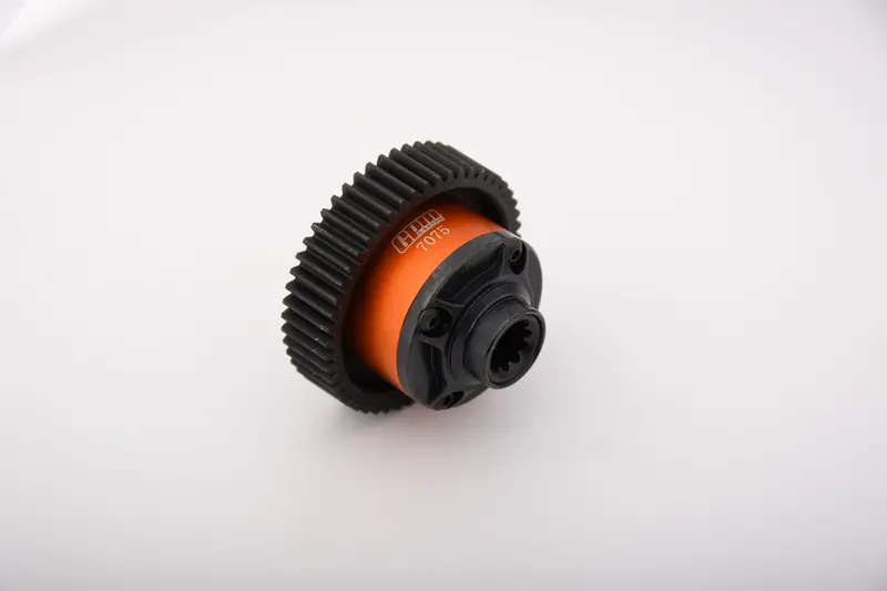 4140 Medium Carbon Steel + 7075 Aluminum Alloy Center Complete Differential For Traxxas 1:5 X Maxx 6S 8S / Xrt 8S / X Maxx Ultimate 8S / Xrt Ultimate 8S Monster Truck Upgrades - Orange 2