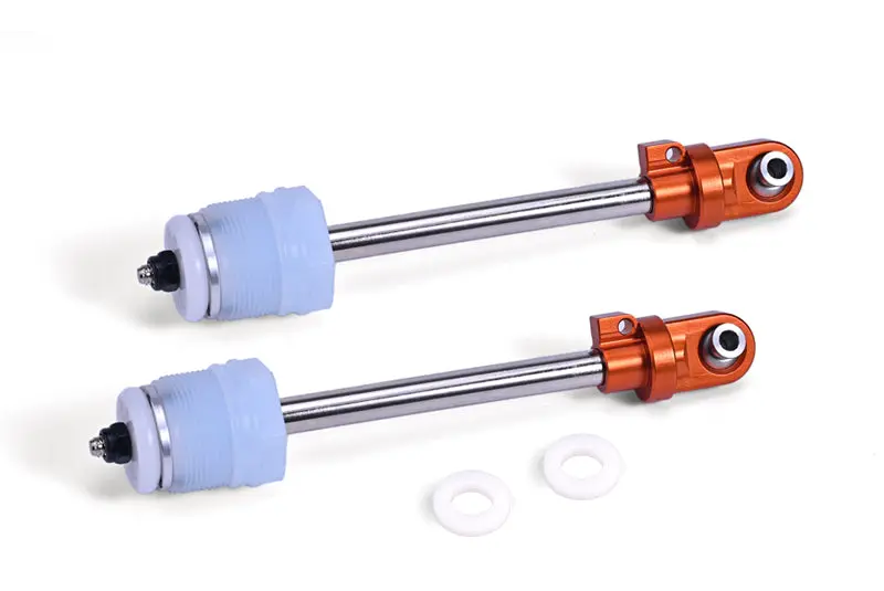 4140 Medium Carbon Steel + Aluminum 7075 Shock Absorber Shaft Core Kit For Gpm Optional & Original Traxxas 1:5  X Maxx 6S / X Maxx 8S Shock Absorbers - Orange 1