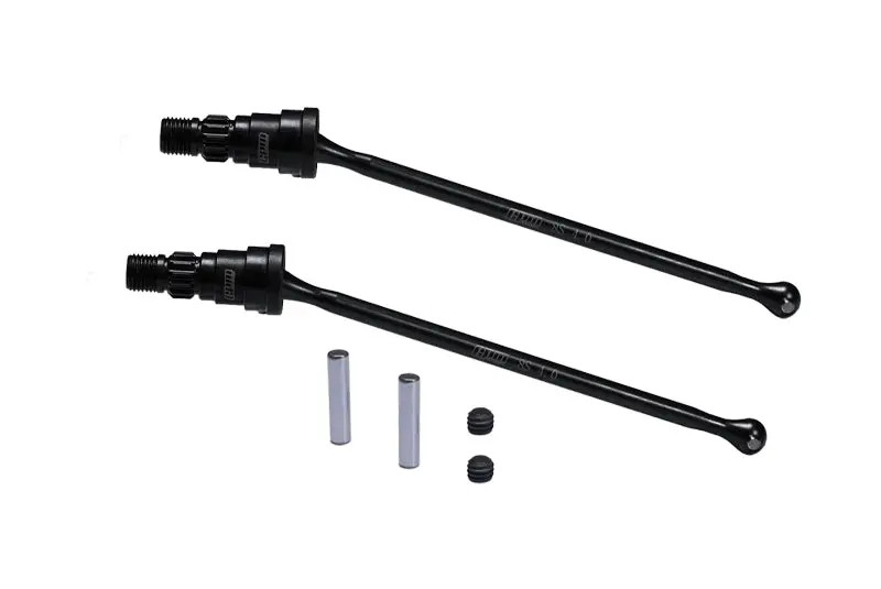4140 Medium Carbon Steel Front Or Rear Driveshaft For Traxxas 1:5 X Maxx 8S 77086-4 / X Maxx Ultimate 8S 77097-4 / 1:6 Sand Car 8S 109076-4 Upgrades 1