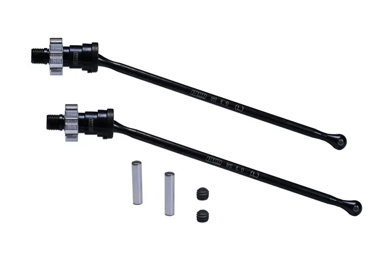 4140 Medium Carbon Steel Front Or Rear Driveshaft With 7075 Alloy Hex For Traxxas 1:5 Xrt 8S 78086-4 / Xrt Ultimate 8S 78097-4 / X Maxx Ultimate 8S 77097-4 / X Maxx 8S Widemaxx #7895 Upgrades - Silver 1