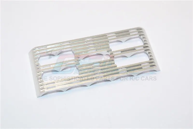 5Cell Aluminum Battery Stopper Plate Heat Sink - 1Pc Silver 1
