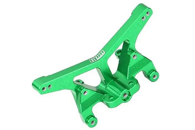 7075 Alloy Rear Shock Tower For Losi 1:24 Micro-B 2Wd Buggy Rtr-Los00007 / 1:28 Micro-T 2S 2Wd Rtr Stadium Truck-Los-1392 Upgrades - Green 1