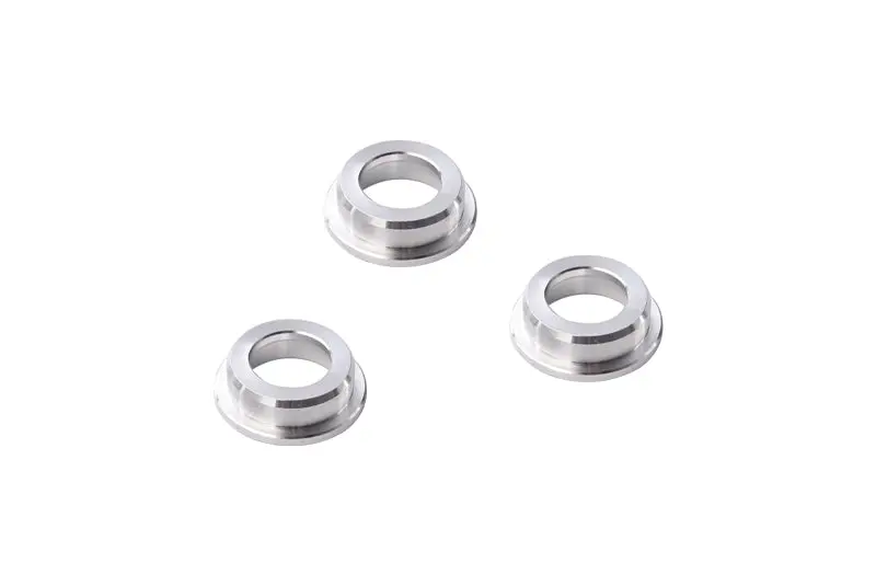 7075 Aluminum Alloy Inserts For Transmission Housing For Losi 1:4 Promoto-Mx Motorcycle Dirt Bike Rtr Fxr Los06000 Los06002 Upgrades - Silver 1