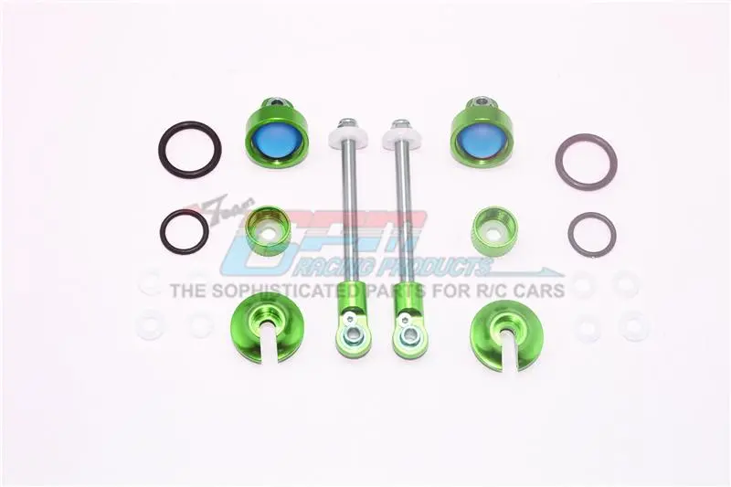 Alloy Full Damper Rebuild Kit For Gpm Optional Front Shocks Item# Mag102f For Arrma Granite 4X4 / Big Rock Crew Cab 4X4 - 1 Set Green 1