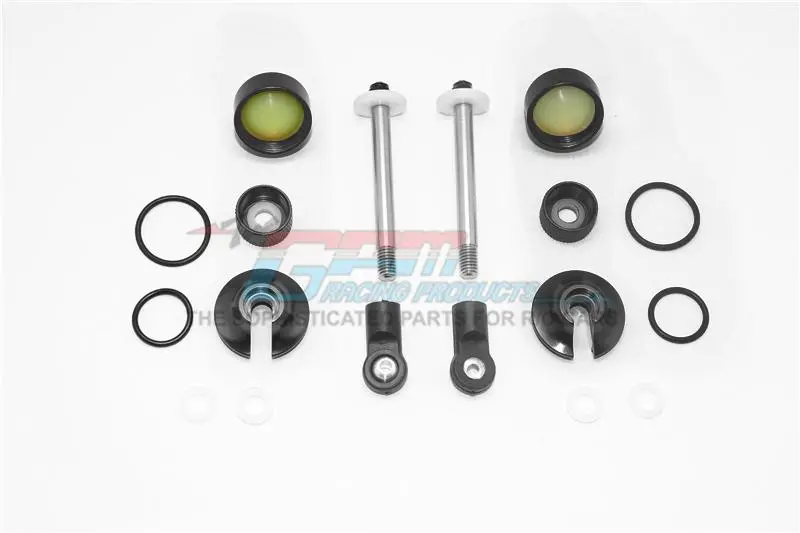 Alloy Full Damper Rebuild Kit For Gpm Optional Front Shocks Item# Mas100f For Arrma Senton 6S Blx / Typhon 6S Blx - 1 Set Black 1