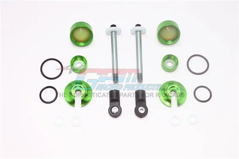 Alloy Full Damper Rebuild Kit For Gpm Optional Front Shocks Item# Mas100f For Arrma Senton 6S Blx / Typhon 6S Blx - 1 Set Green 1