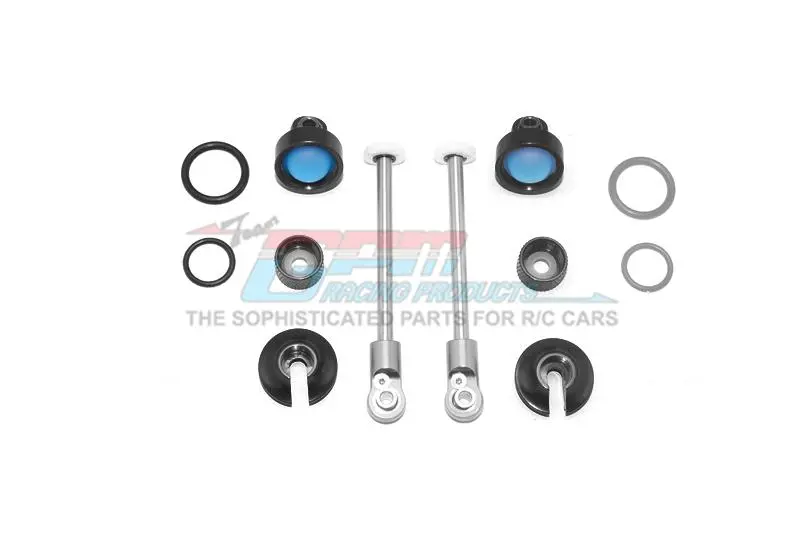 Alloy Full Damper Rebuild Kit For Gpm Optional Rear Shocks Item# Mag115r For Arrma Granite 4X4 / Big Rock Crew Cab 4X4 - 1 Set Black 1