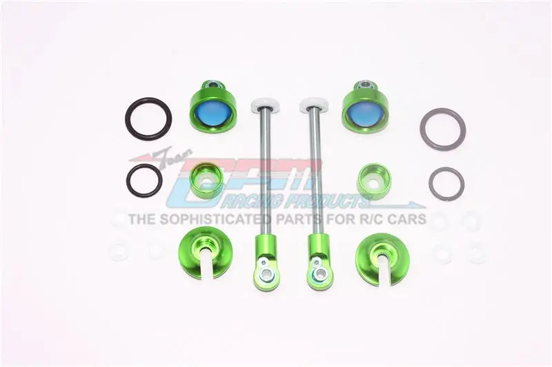 Alloy Full Damper Rebuild Kit For Gpm Optional Rear Shocks Item# Mag115r For Arrma Granite 4X4 / Big Rock Crew Cab 4X4 - 1 Set Green 1