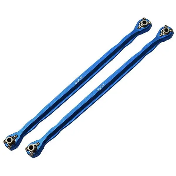 Aluminium 6061-T6 Front Steering Rod For 1/5 Traxxas X Maxx 8S (Widemaxx) - 2Pc Set Blue 1