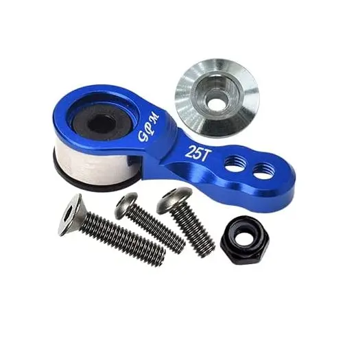 Aluminium 6061-T6 Hi-Torque Servo Saver For 25T Spline Output Shaft - Blue 1