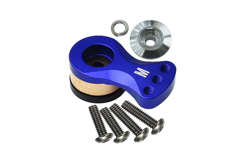 Aluminium 6061-T6 Hi-Torque Servo Saver For 25T Spline Output Shaft (M) - Blue 1