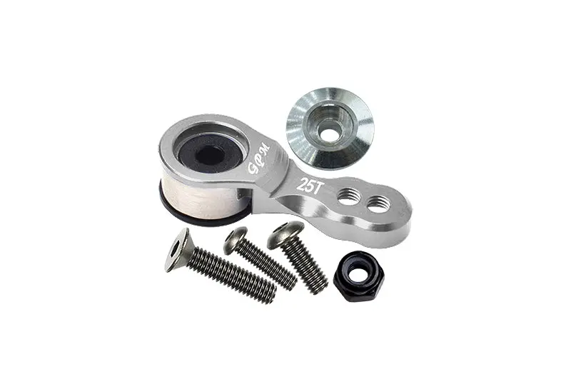 Aluminium 6061-T6 Hi-Torque Servo Saver For 25T Spline Output Shaft - Silver 1