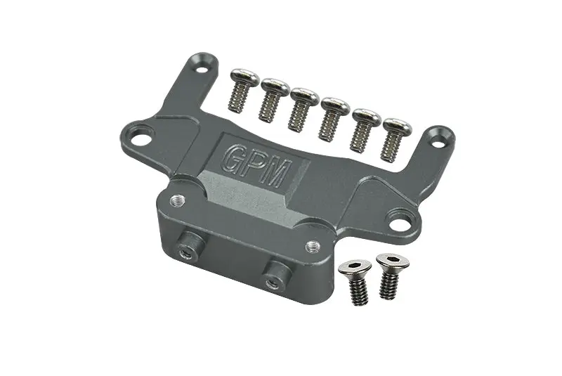 Aluminium 6061-T6 Rear Gear Box Lower Tray For Kyosho R/C Mini Z Awd - Black 1